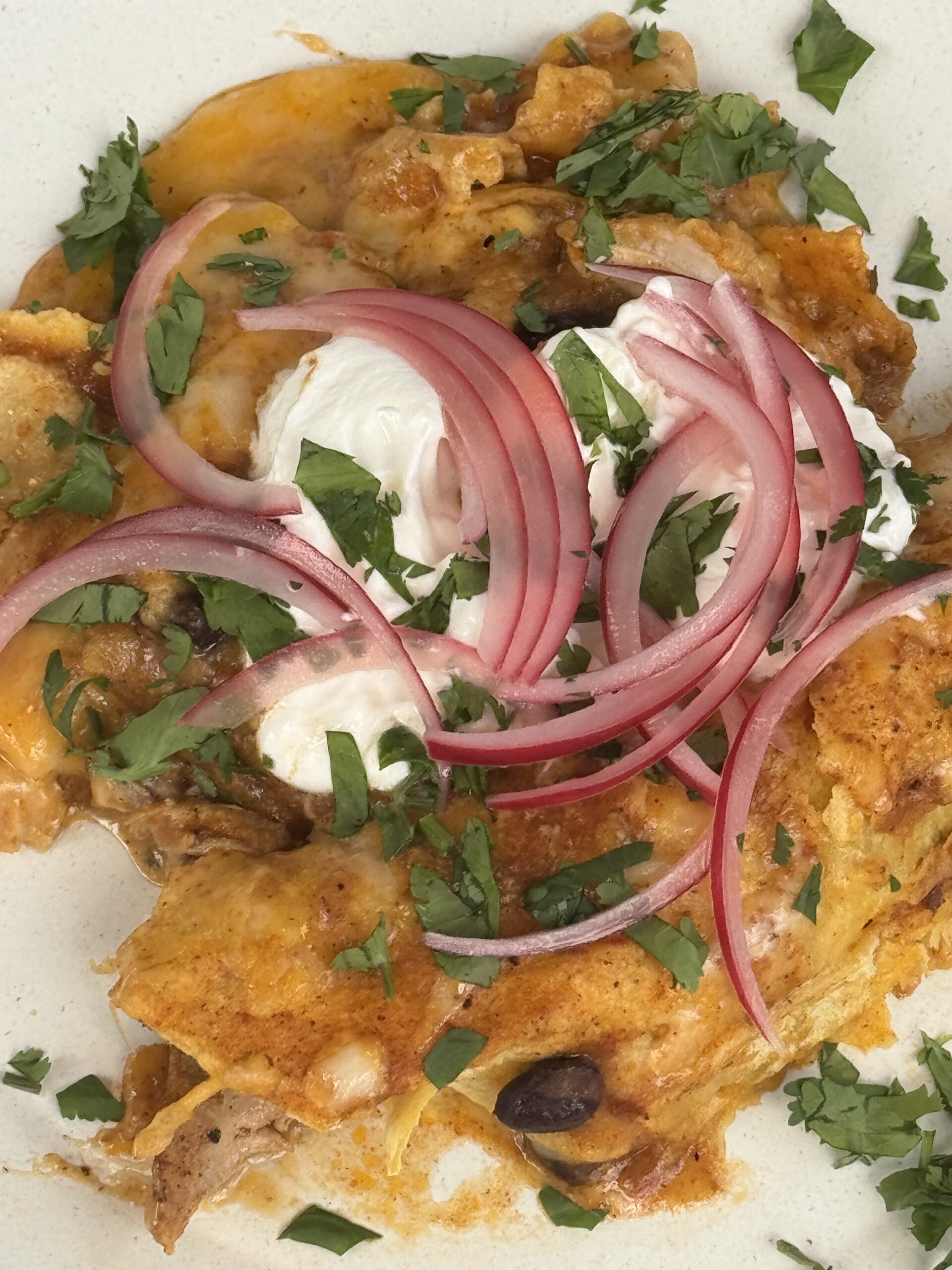 Chicken and Black Bean Enchiladas