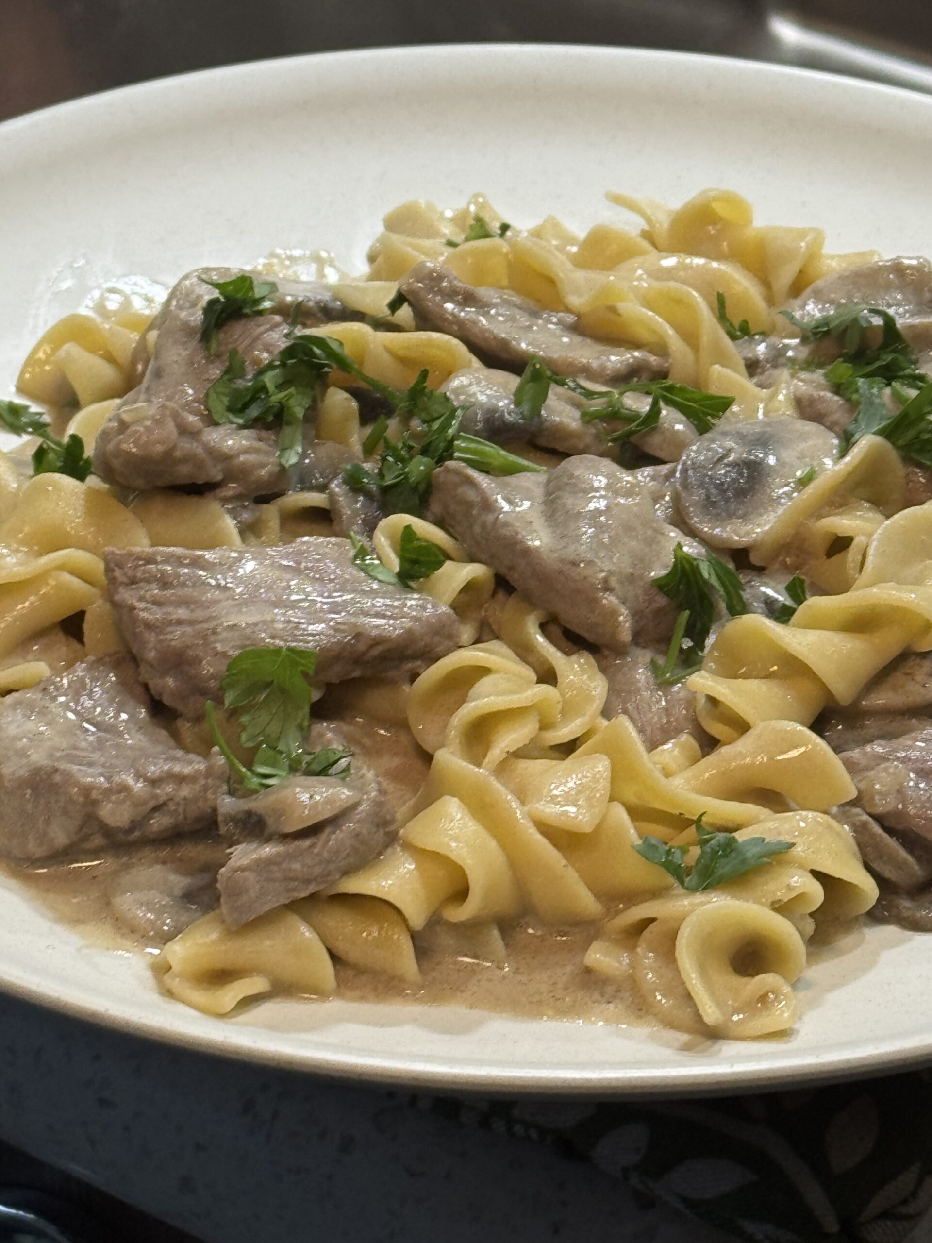 Amazing Beef Stroganoff