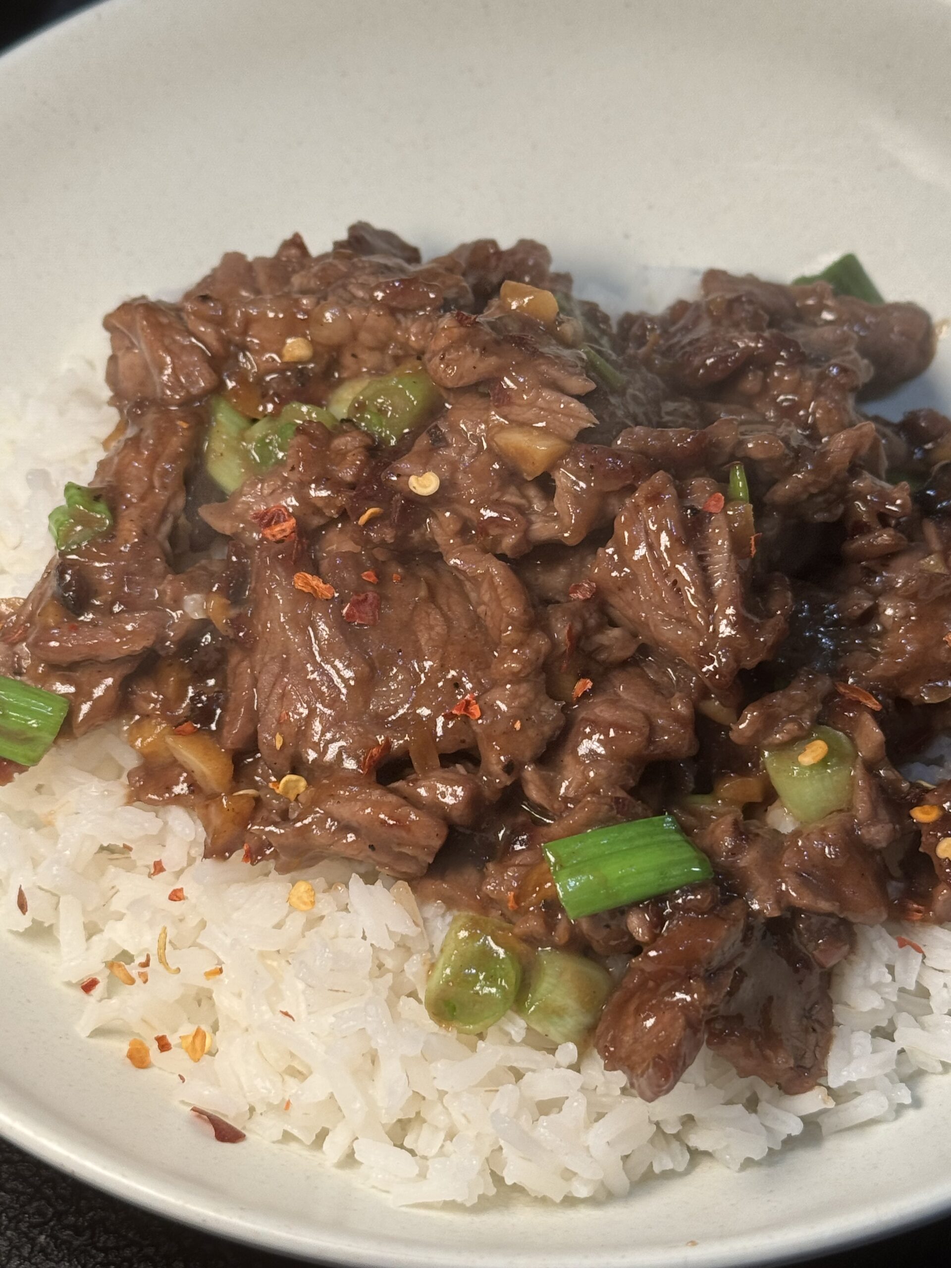 Quick, but Delicious Mongolian Beef