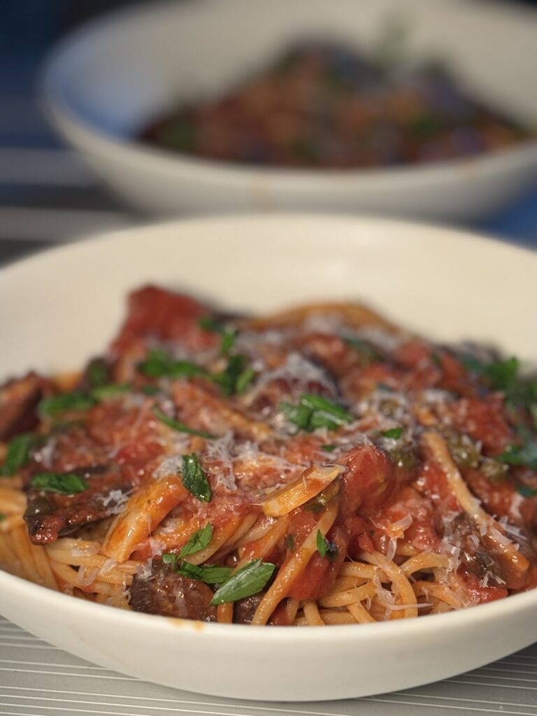 easy pasta puttanesca