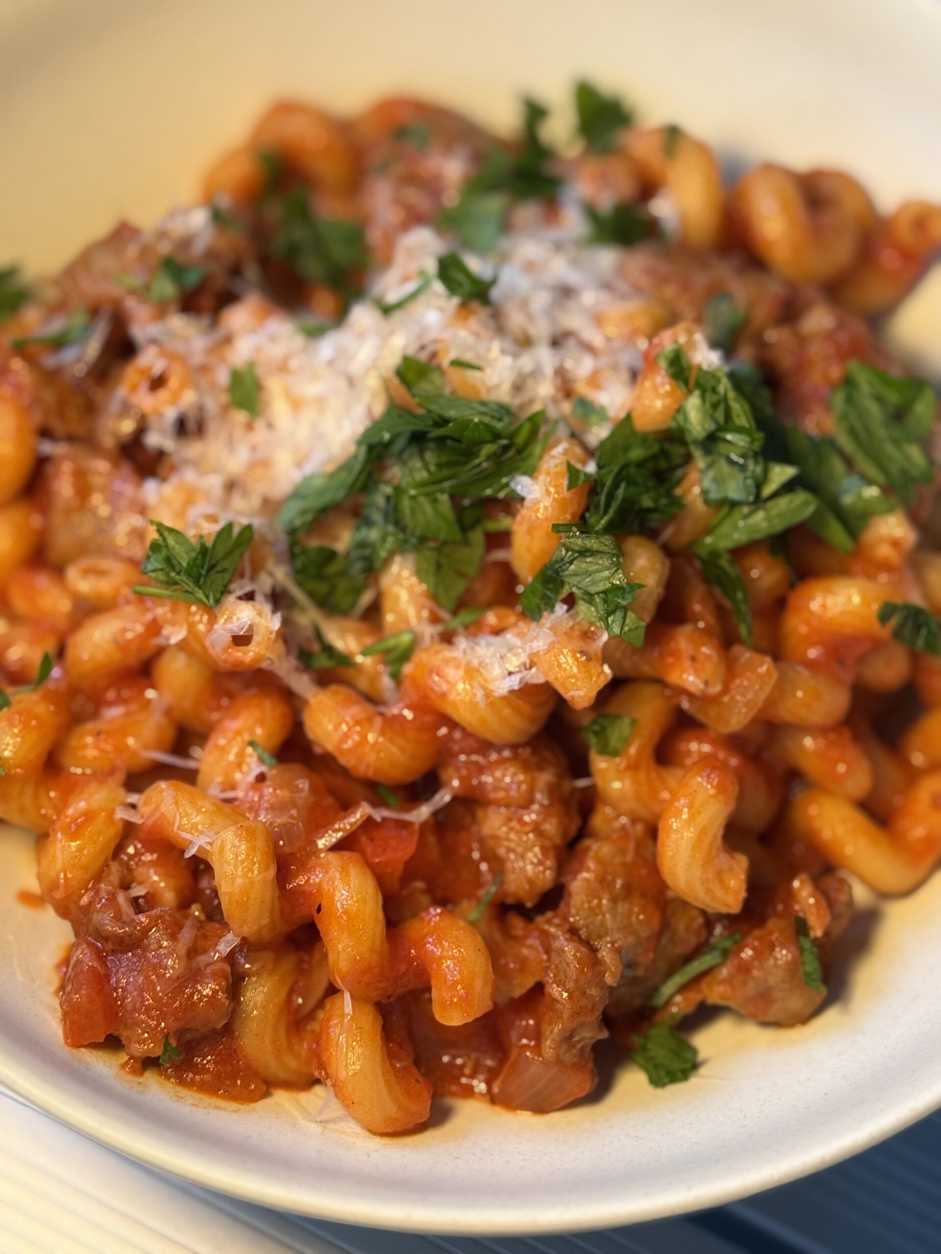 Bold and Spicy Sausage Pasta