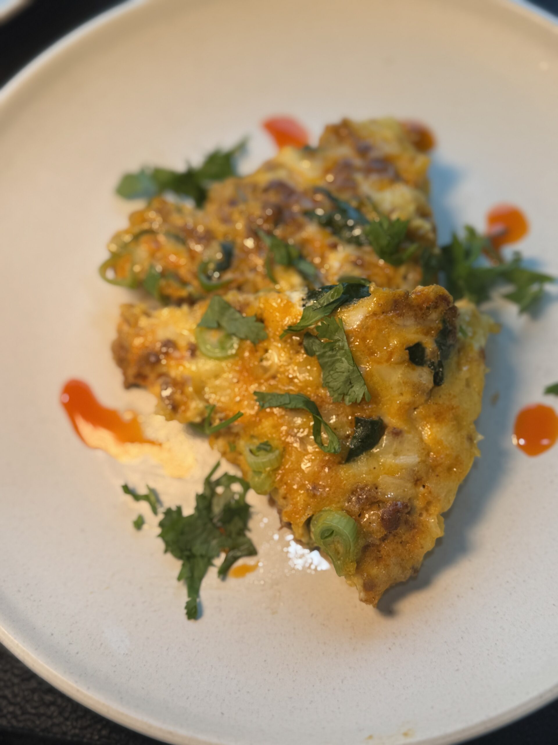 Chorizo, Spinach, and Cheese Frittata (Easy High-Protein Breakfast Recipe)
